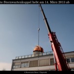 The Observatory hovers from the roof