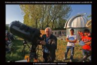 Ehemaliger Sternwartenleitee besucht die Sternwarte Riesa zum Merkurtransit