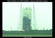 Delta IV Rakete vor dem Start