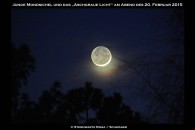 Mondsichel und Aschgraues Licht