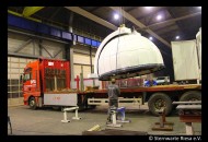 Rücktransport der Sternwarte Riesa