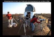 5th Astronomical Week at the observatory Riesa