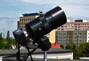 Maksutov Spiegelteleskop "Russentonne"