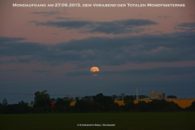 Die Totale Mondfinsternis 2015 in Riesa