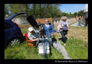 Beobachtung des Merkurtansites in der Sternwarte Riesa bei sehr gutem Wetter.