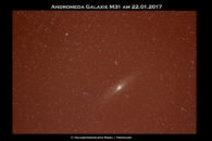 Andromeda Galaxie 2017