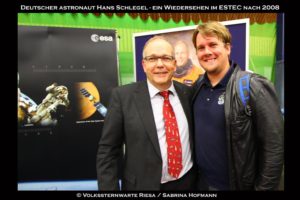 Treffen mit Hans Schlegel zur ESTEC