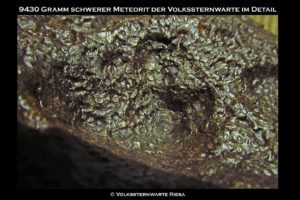 Großmeteorit Details Riesa
