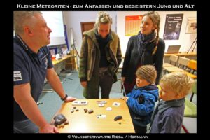 Meteoritenschau Kinder und Erwachsene