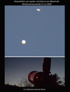 Jupiter und Saturn